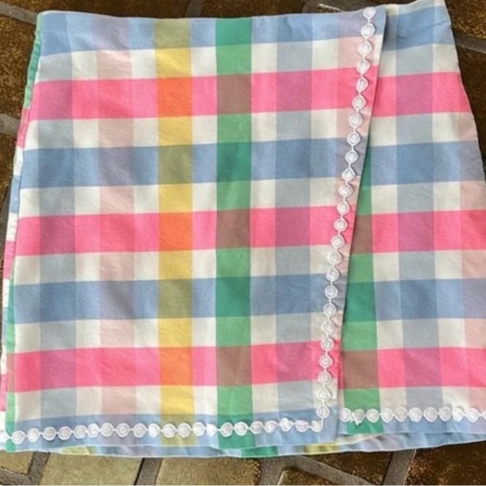 Plaid skort-14